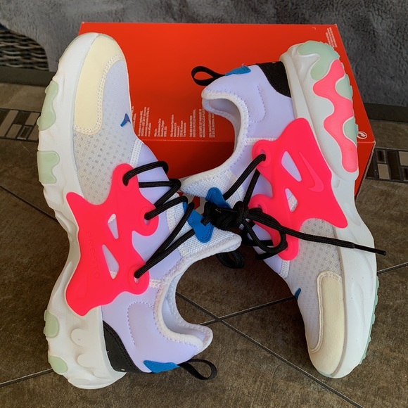 NIKE REACT PRESTO WMNS white/hyper pink-photo blue - Picture 13 of 16